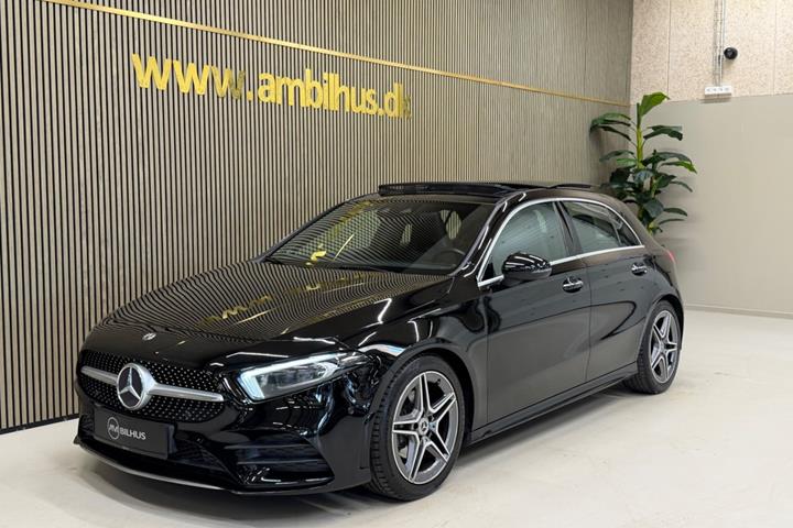 Sort Mercedes A200 fra 2018