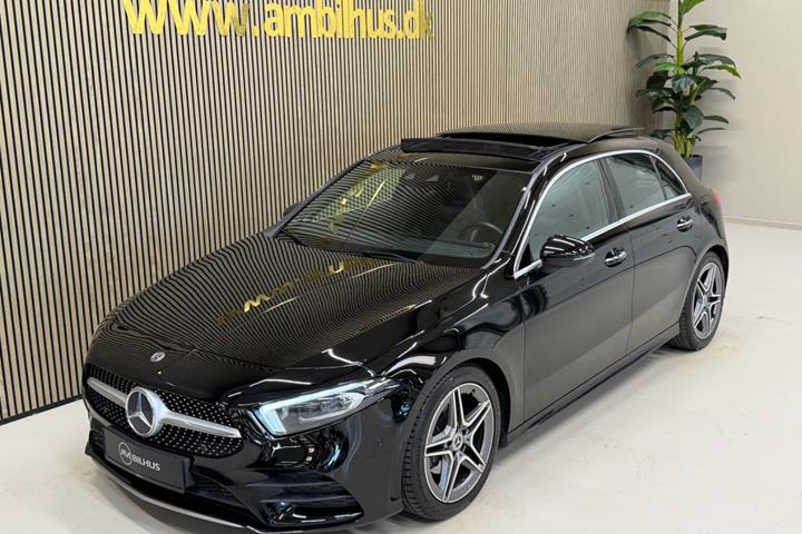 Sort Mercedes A200 fra 2018