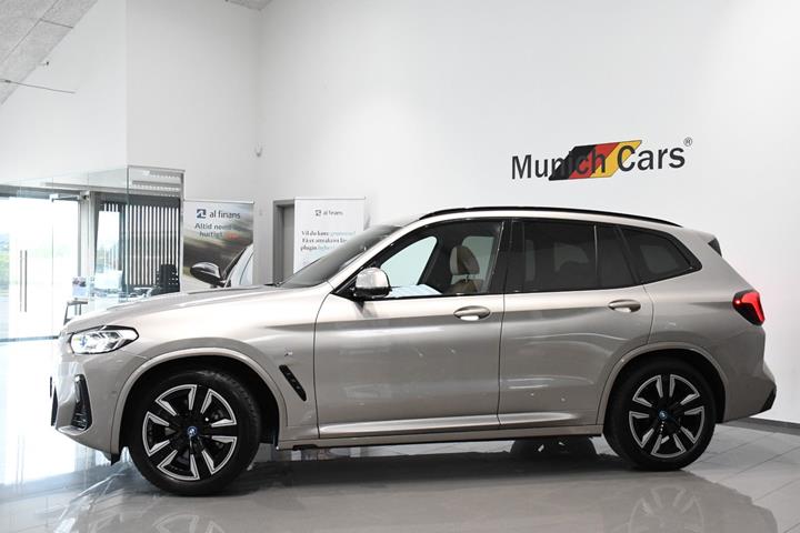 Orange BMW iX3 fra 2024