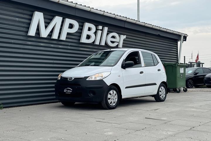 Hvid Hyundai i10 fra 2010
