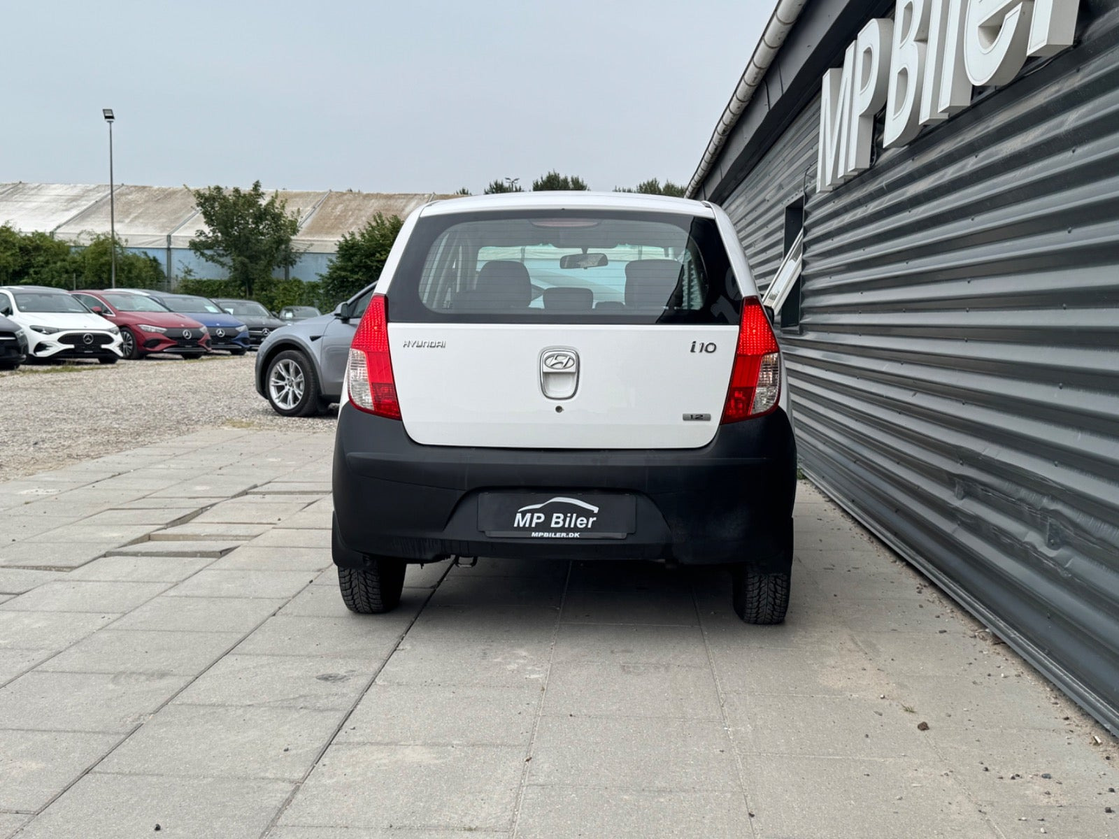 Hvid Hyundai i10 fra 2010