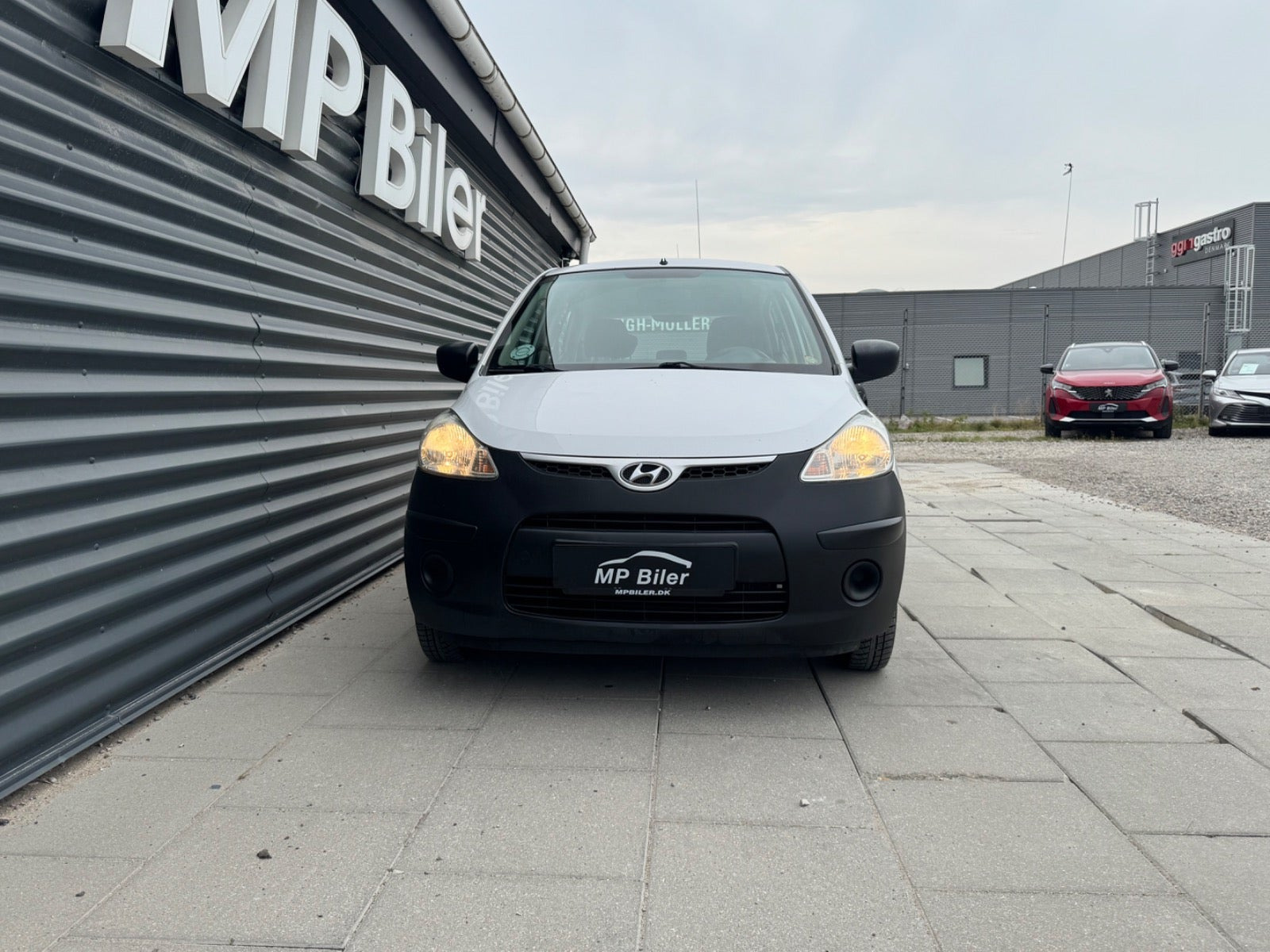 Hvid Hyundai i10 fra 2010