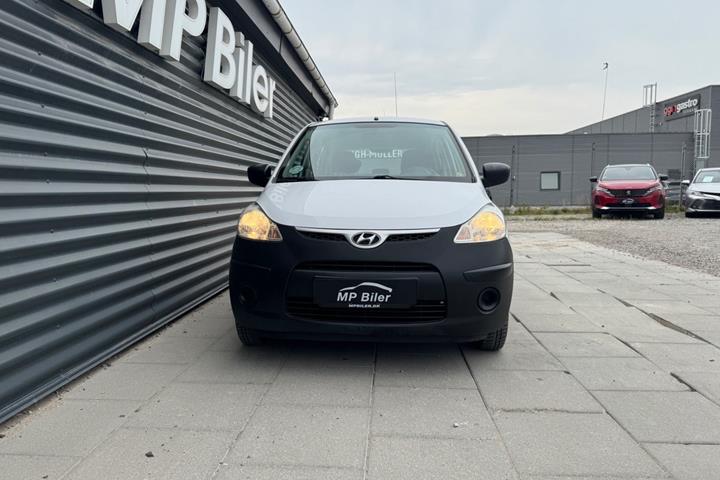 Hvid Hyundai i10 fra 2010