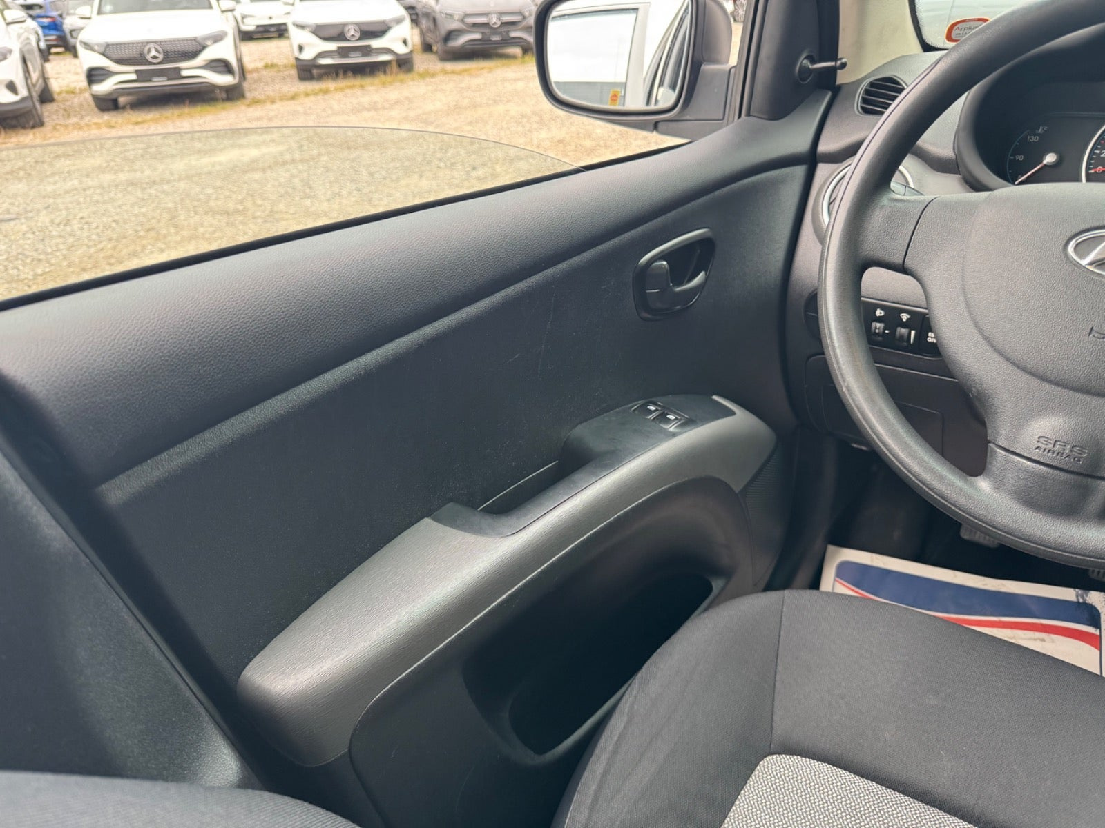 Hvid Hyundai i10 fra 2010