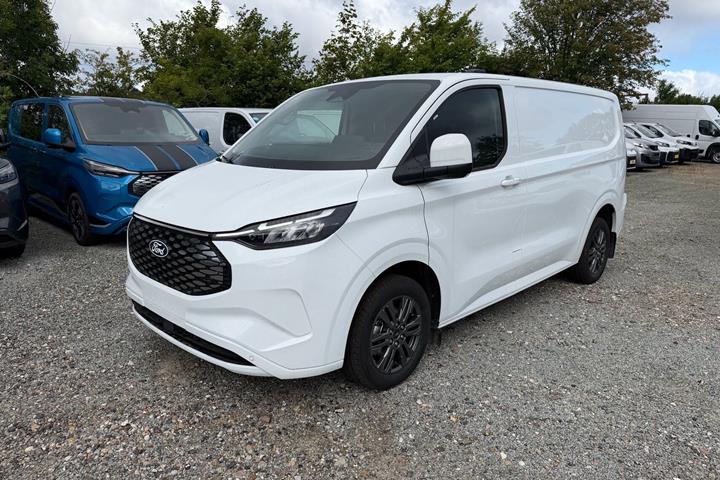 Hvid Ford E-Transit Custom 320 L1 fra 2026