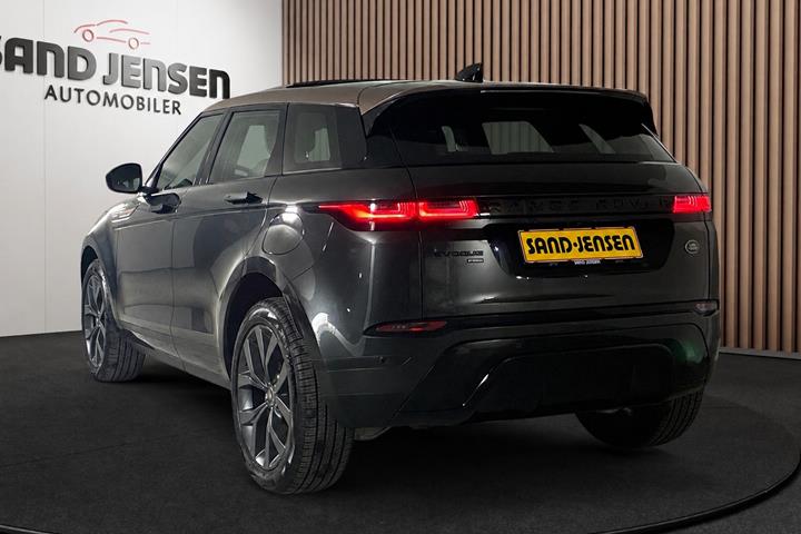 Grå Land Rover Range Rover evoque fra 2023