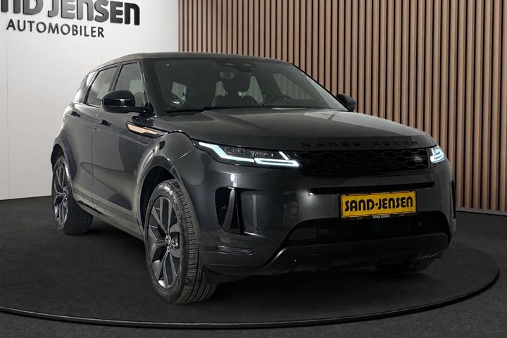 Grå Land Rover Range Rover evoque fra 2023