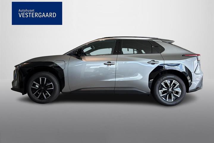 Grå Toyota BZ4X fra 2025