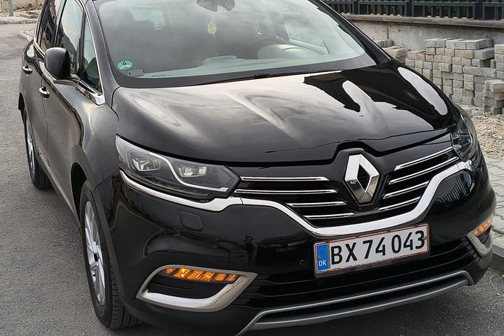 Sort Renault Espace fra 2015