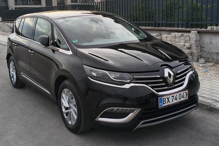 Sort Renault Espace fra 2015