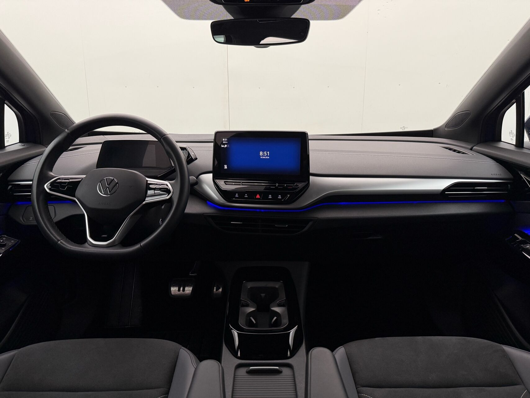 Blå VW ID.4 fra 2023
