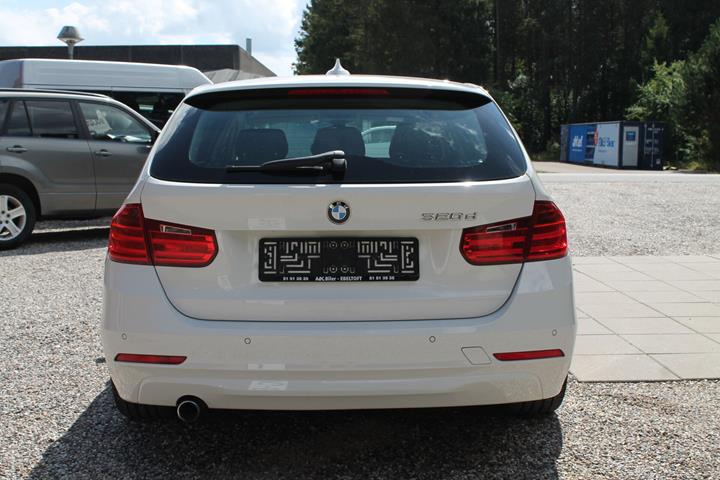 Hvid BMW 320d fra 2014