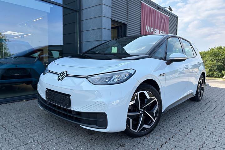 Hvid VW ID.3 fra 2022