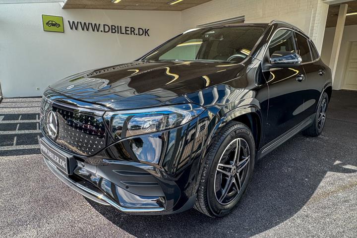 Sort Mercedes EQA 250+ fra 2024