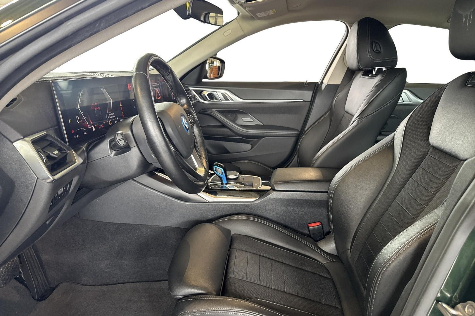 Grøn BMW i4 fra 2022