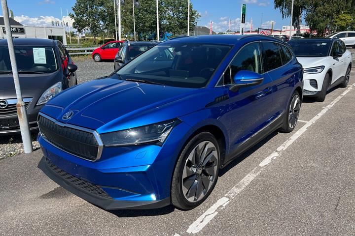 Grøn Skoda Enyaq fra 2021