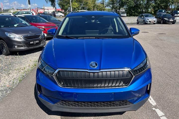 Grøn Skoda Enyaq fra 2021