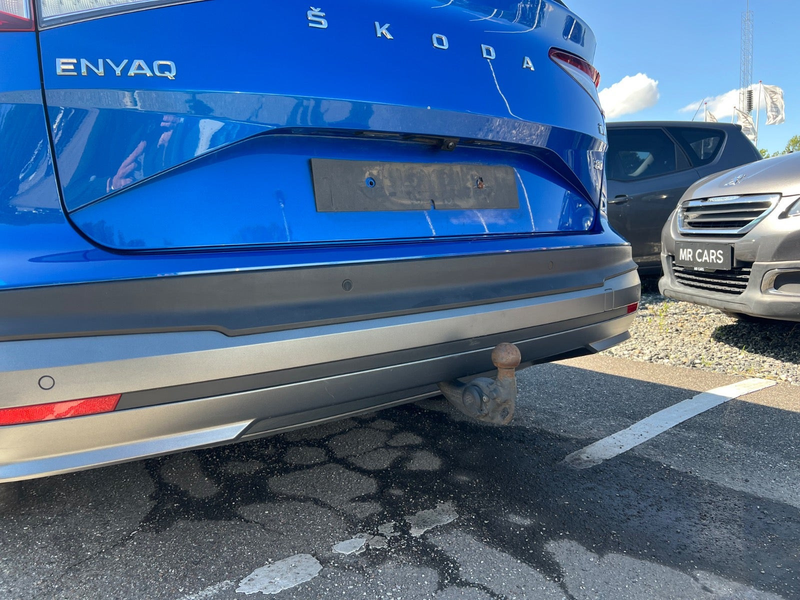 Grøn Skoda Enyaq fra 2021