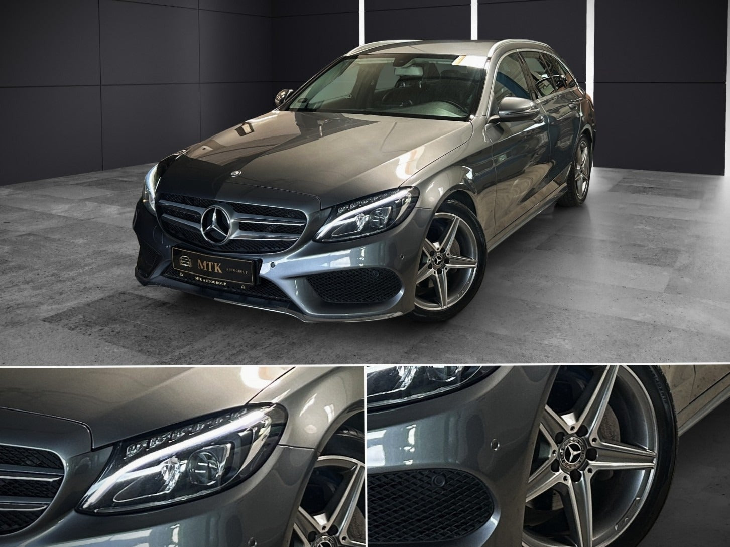 Mercedes C220 d 2,2 AMG Line stc. aut.