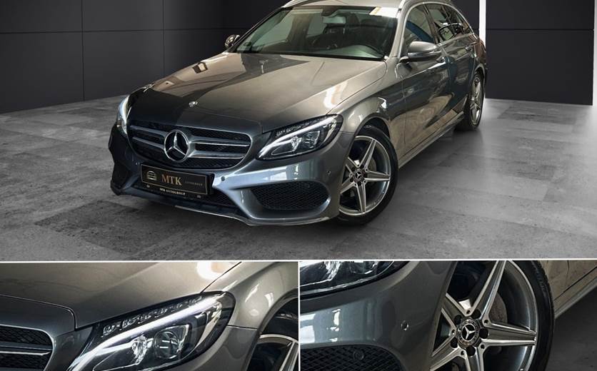Mercedes C220 d 2,2 AMG Line stc. aut.