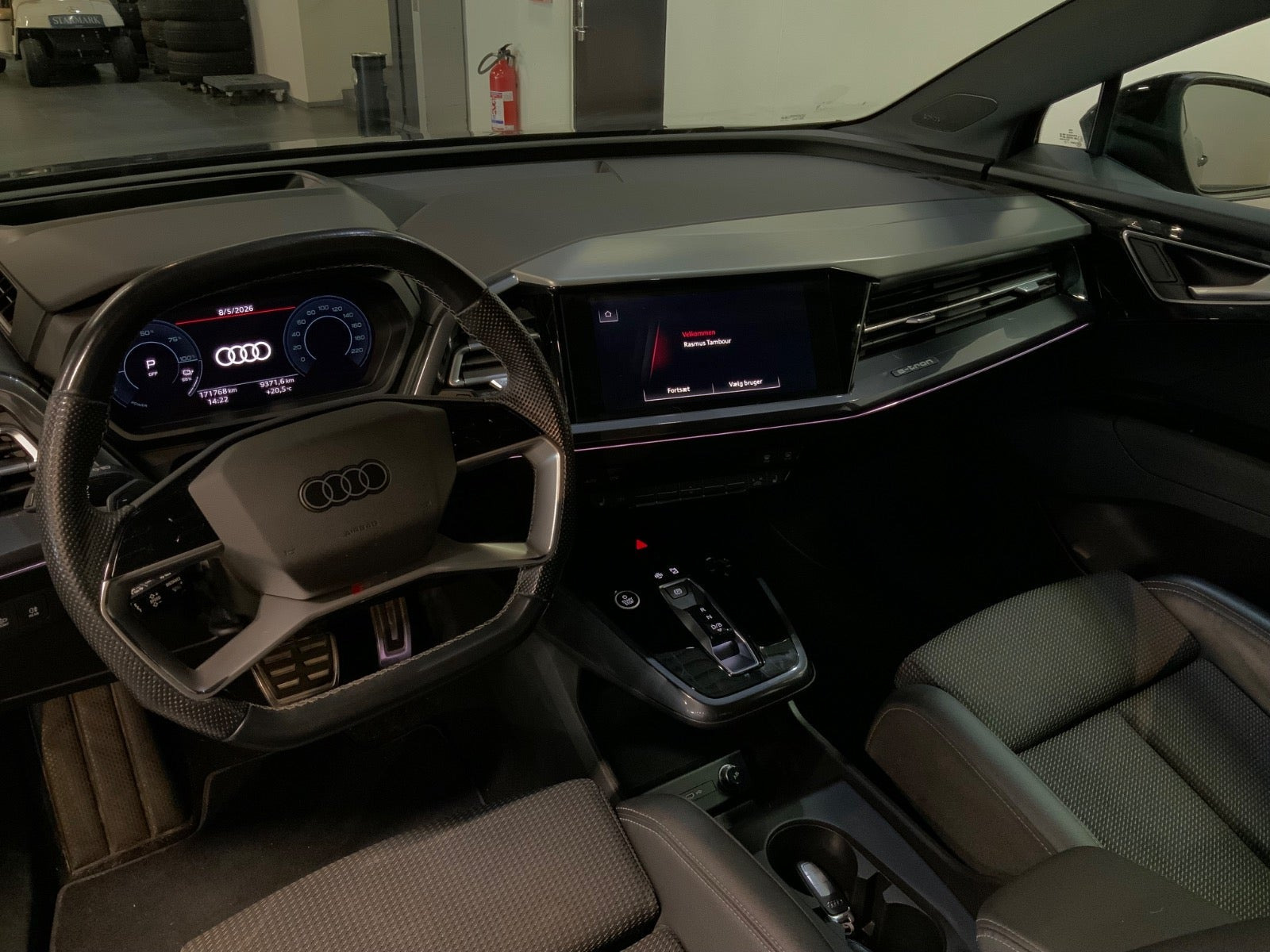 Sort Audi Q4 e-tron fra 2022