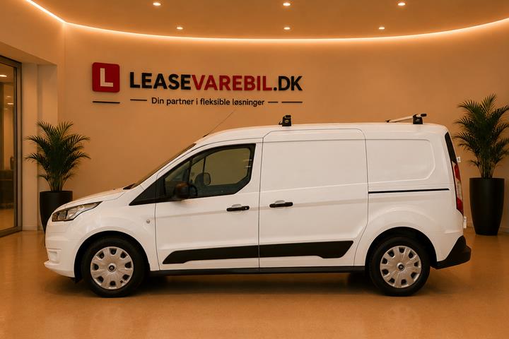 Hvid Ford Transit Connect fra 2018
