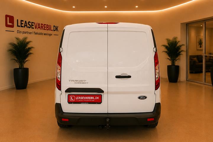 Hvid Ford Transit Connect fra 2018