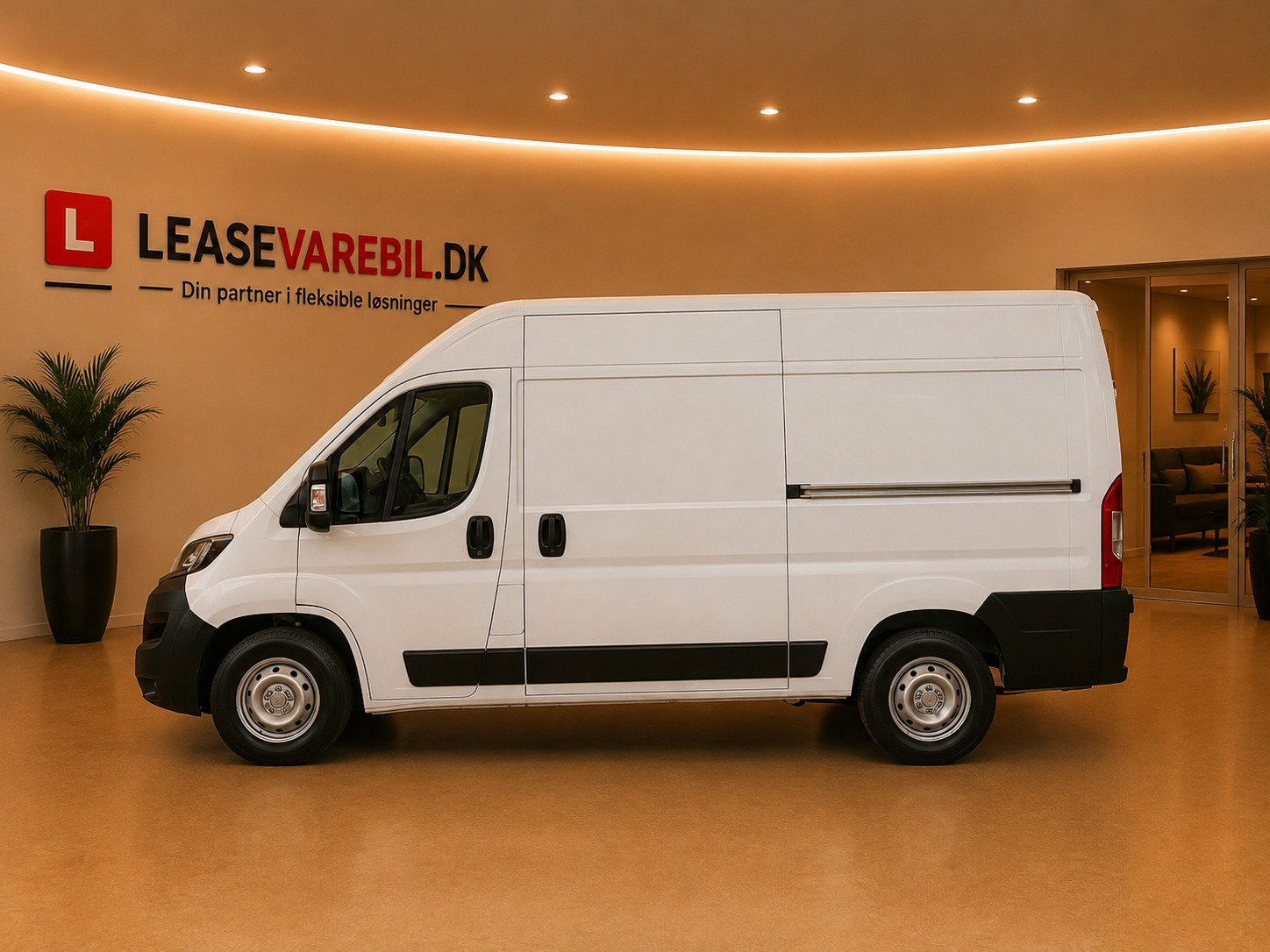 Hvid Fiat Ducato 35 Maxi fra 2024