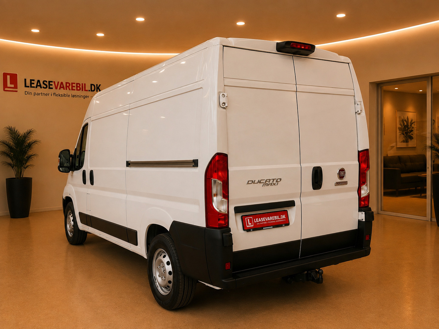 Hvid Fiat Ducato 35 Maxi fra 2024