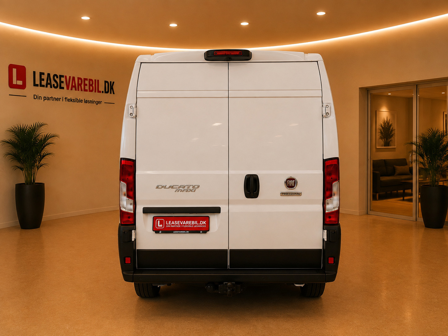 Hvid Fiat Ducato 35 Maxi fra 2024