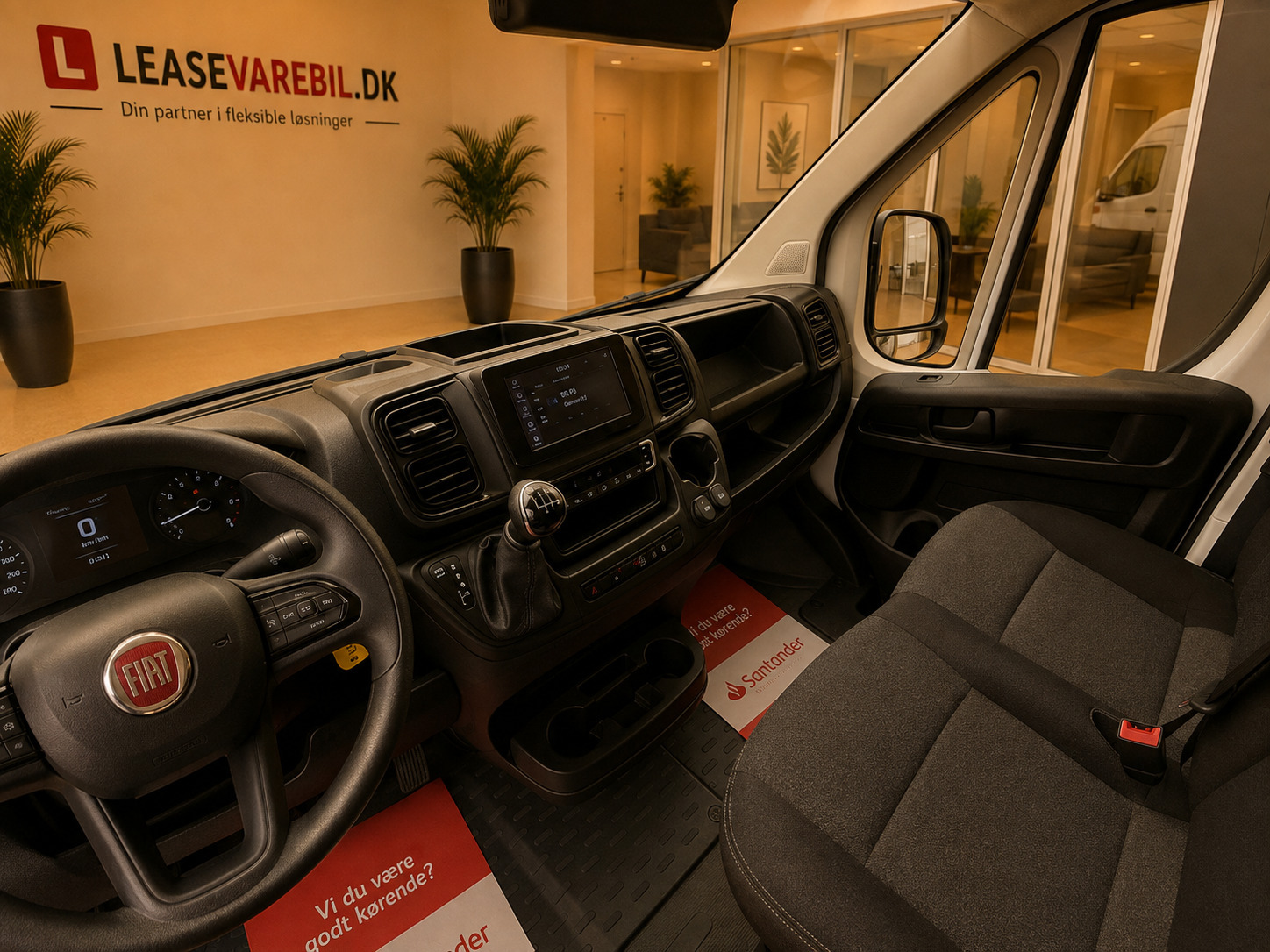 Hvid Fiat Ducato 35 Maxi fra 2024