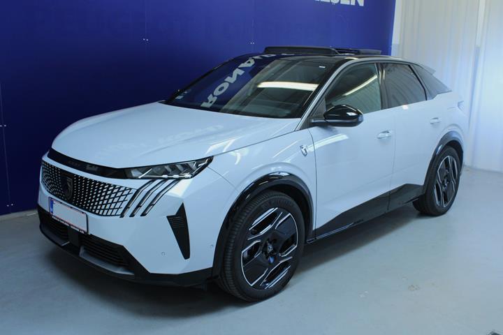 Hvid Peugeot e-3008 fra 2024