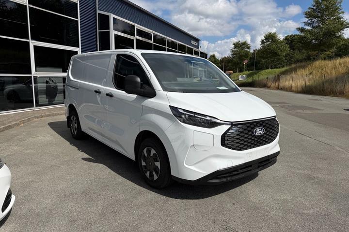Hvid Ford E-Transit Custom 320 L1 fra 2025