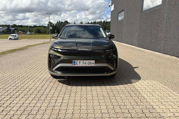 Grøn Skoda Enyaq fra 2026