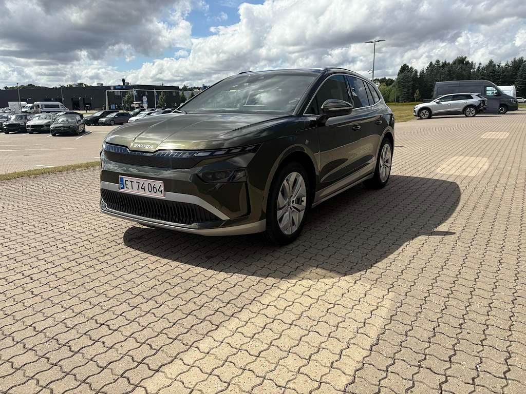 Grøn Skoda Enyaq fra 2026
