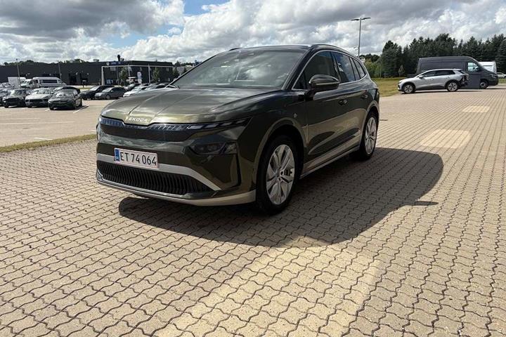 Grøn Skoda Enyaq fra 2026