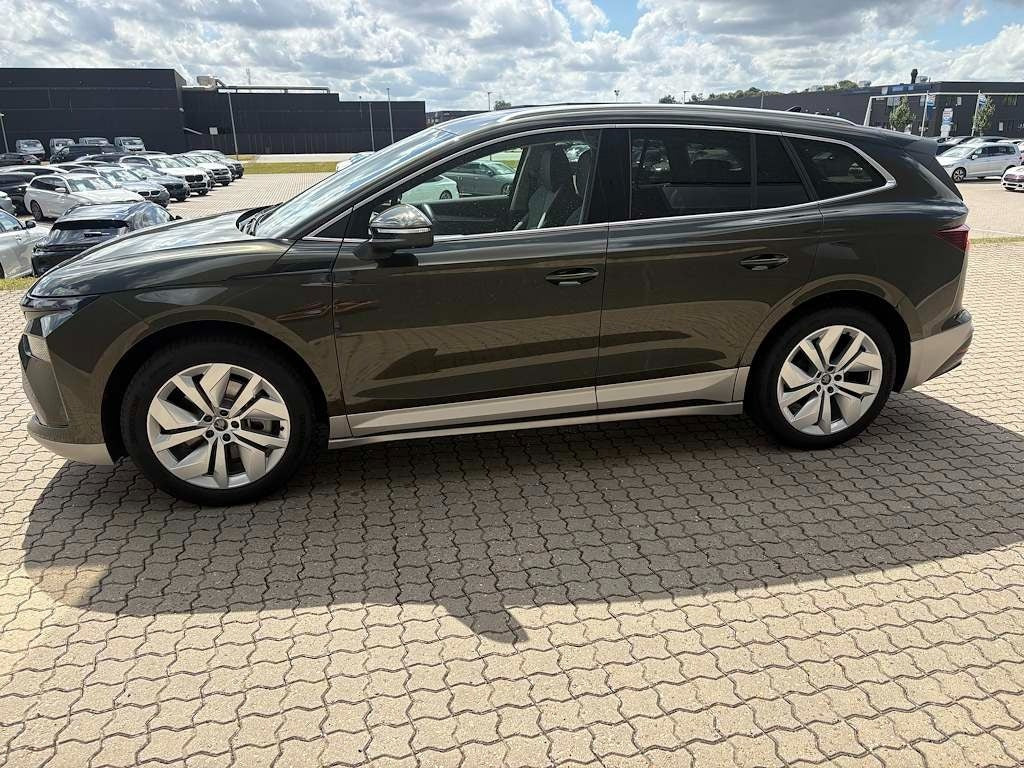 Grøn Skoda Enyaq fra 2026
