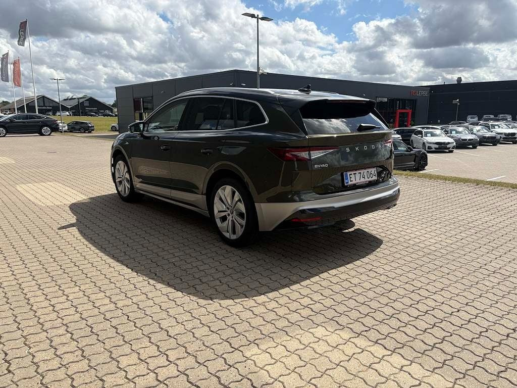 Grøn Skoda Enyaq fra 2026