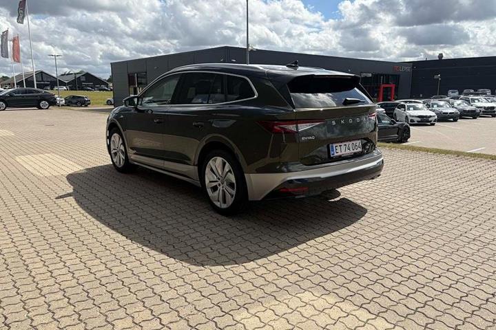 Grøn Skoda Enyaq fra 2026