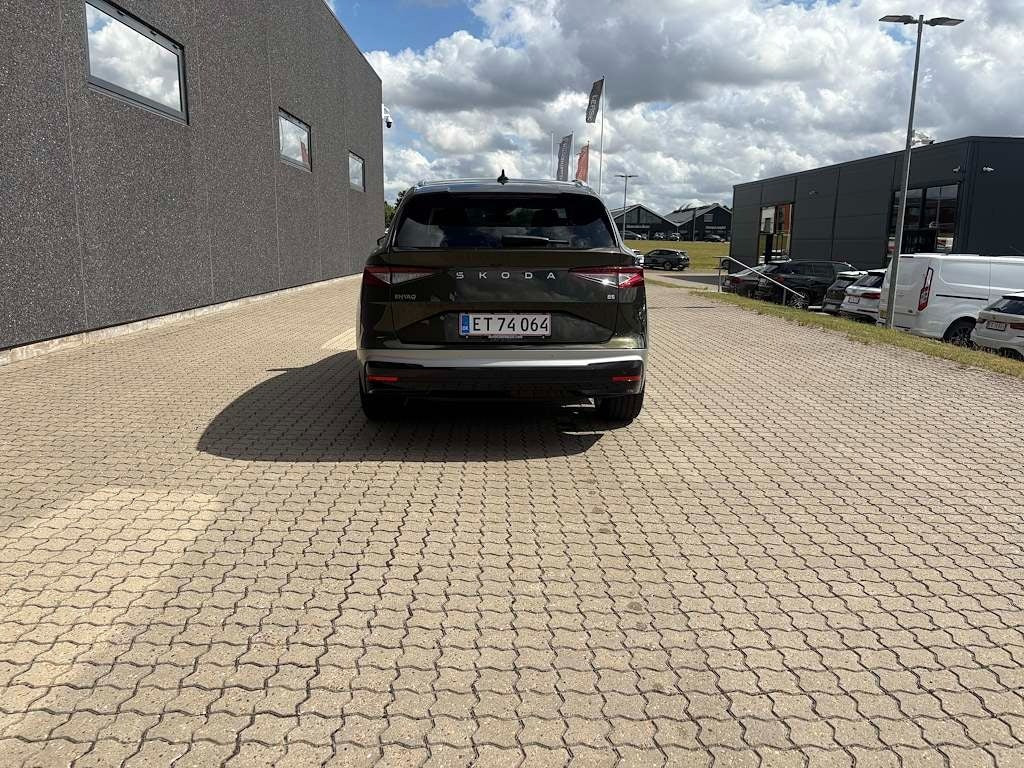 Grøn Skoda Enyaq fra 2026