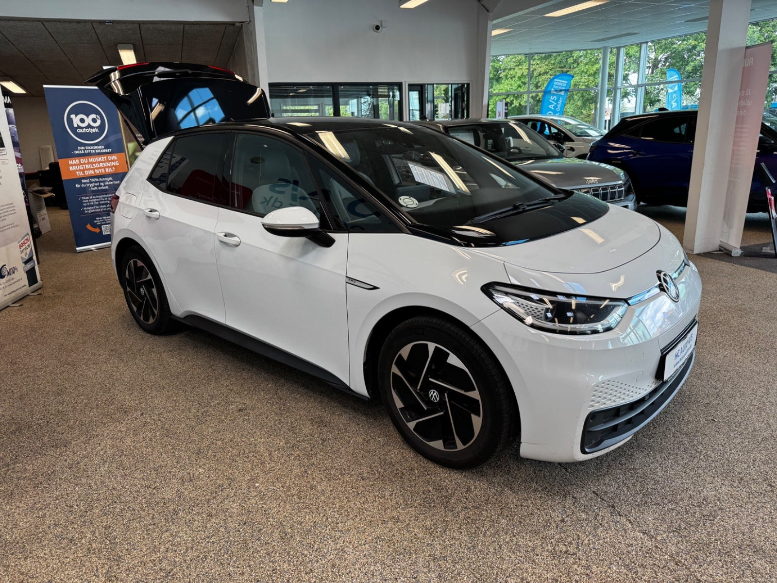 Hvid VW ID.3 fra 2021