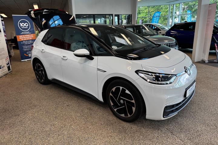 Hvid VW ID.3 fra 2021