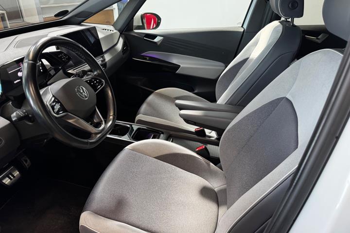 Hvid VW ID.3 fra 2021
