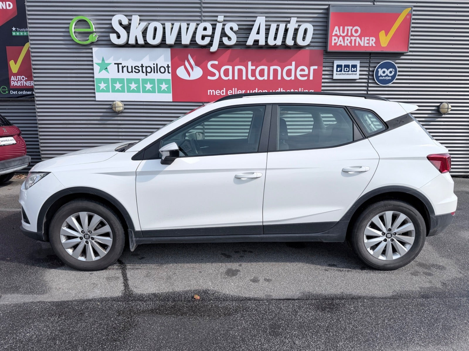 Hvid Seat Arona fra 2019