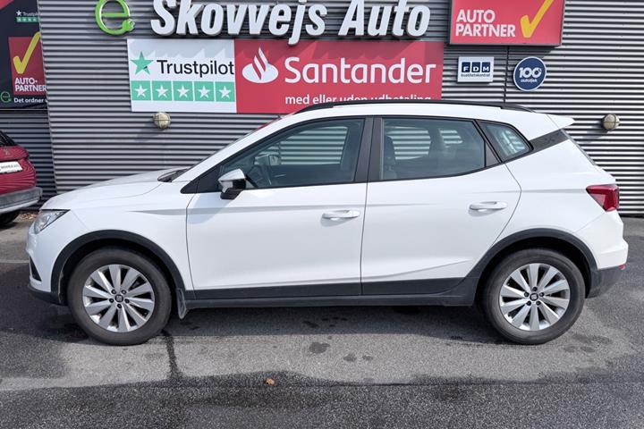 Hvid Seat Arona fra 2019
