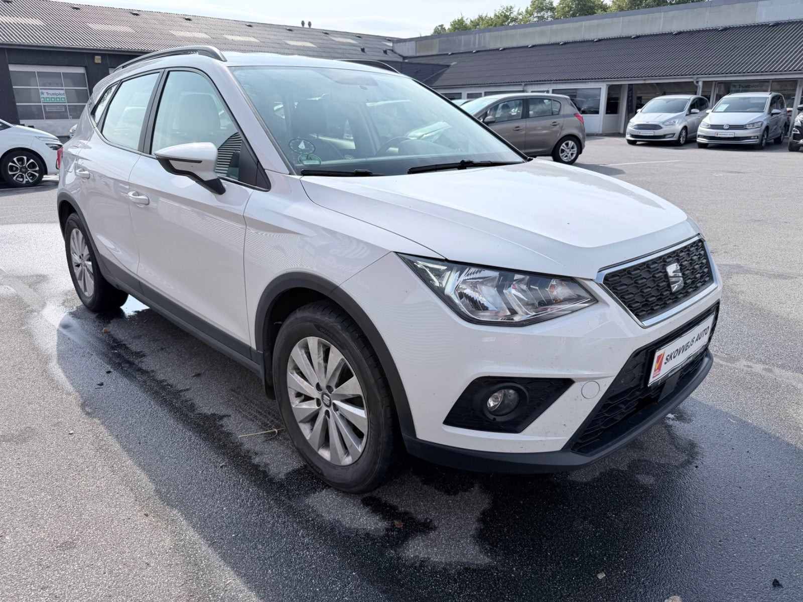 Hvid Seat Arona fra 2019