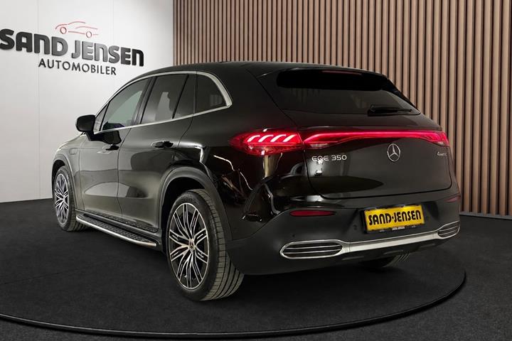 Sort Mercedes EQE350 SUV fra 2025