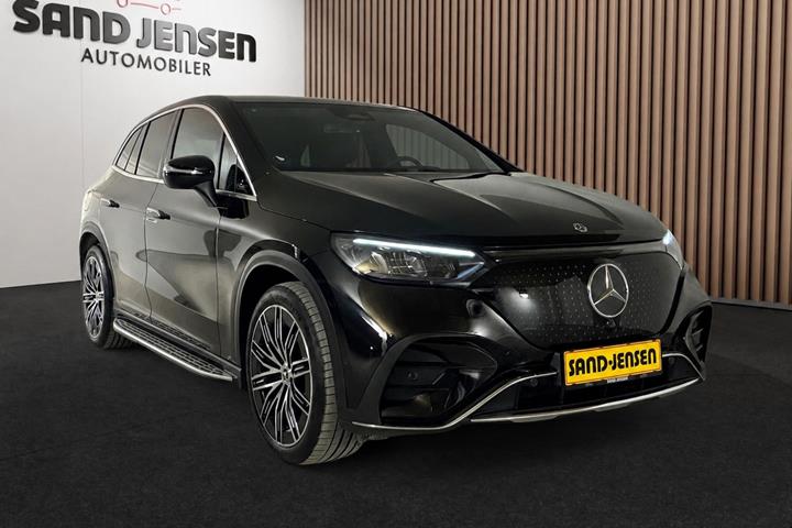 Sort Mercedes EQE350 SUV fra 2025