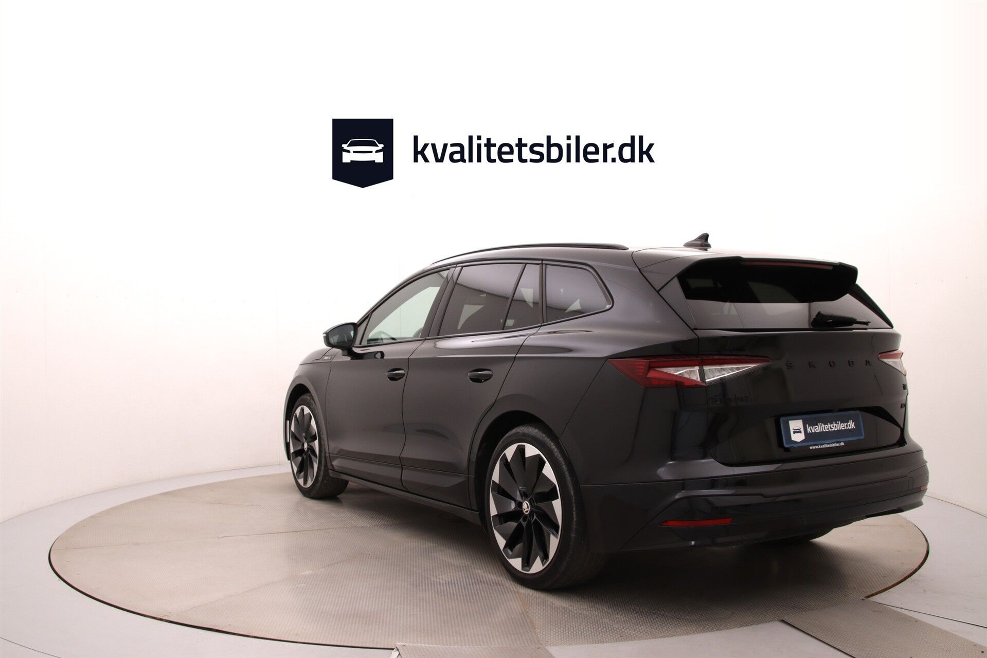 Sort Skoda Enyaq fra 2023