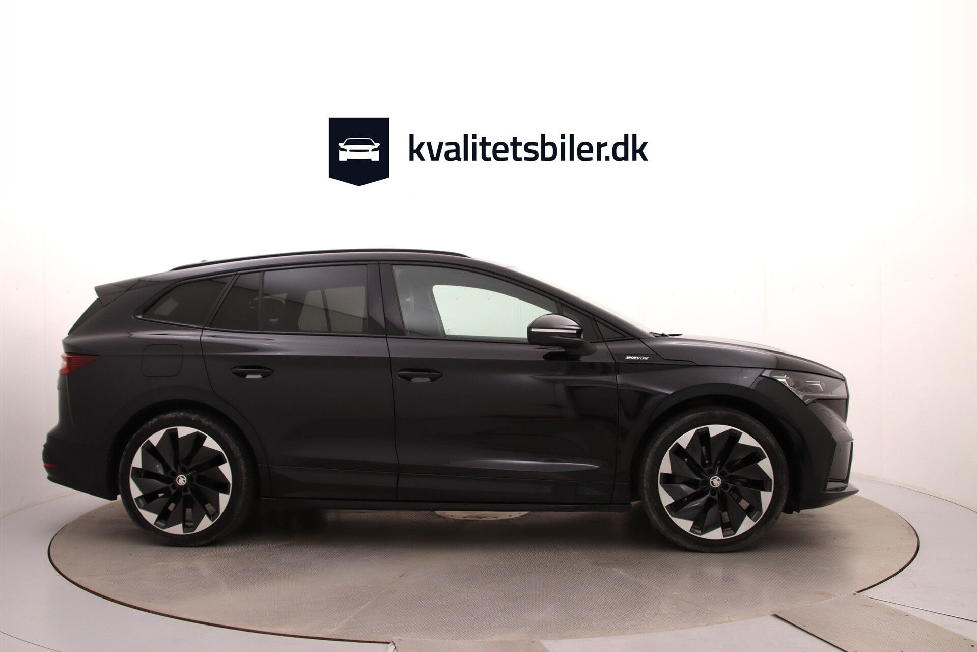 Sort Skoda Enyaq fra 2023